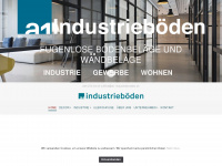 a1-industrieboeden.ch Webseite Vorschau