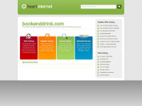 bookanddrink.com Webseite Vorschau