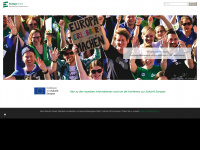 europa-union-mv.de Webseite Vorschau