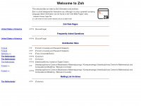 zsh.org Webseite Vorschau