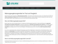 lpfa-nrw.de Webseite Vorschau