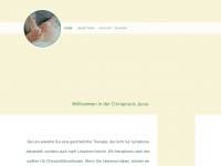 chiropraxis-juras.de Webseite Vorschau