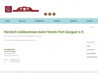 fort-gorgast.de Webseite Vorschau