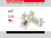 pfefferberg.de Webseite Vorschau