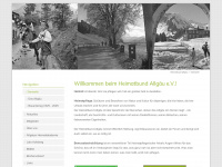 heimatbund-allgaeu.de Webseite Vorschau