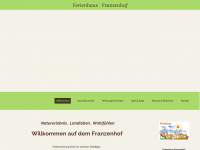 ferienhaus-franzenhof.de Webseite Vorschau