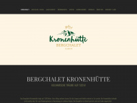 kronenhuette.de Webseite Vorschau