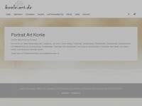 portrait-art-konle.de Webseite Vorschau