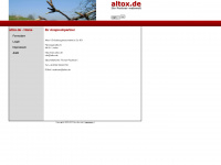 altox.de Webseite Vorschau