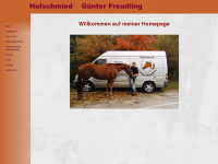allgaeuer-hufschmied.de Webseite Vorschau