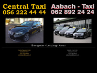 aabach-taxi.ch Webseite Vorschau