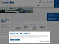 spectra.ch Webseite Vorschau