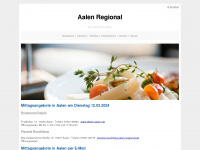 aalen-regional.de Webseite Vorschau