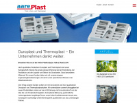 aareplast.ch Webseite Vorschau