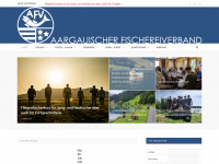 aarg-fischereiverband.ch Webseite Vorschau