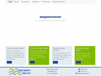 aargauerwasser.ch Webseite Vorschau
