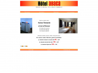 abaca.ch Webseite Vorschau