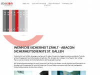 abacon.ch Webseite Vorschau