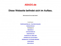 abado.de Webseite Vorschau