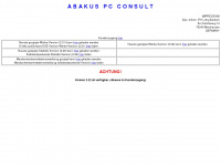 abakuspcconsult.de Webseite Vorschau