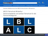abcd-fahrschule.ch Webseite Vorschau