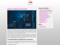 abcmixx.ch Webseite Vorschau