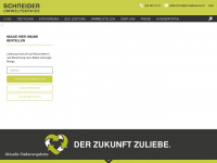 umweltservice.ch Webseite Vorschau