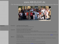 abi-elo-81.de Webseite Vorschau
