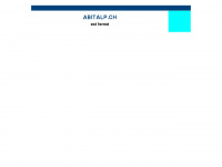 abitalp.ch Webseite Vorschau