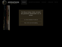 absacker-of-germany.de Webseite Vorschau