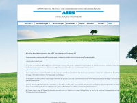 absag.ch Webseite Vorschau