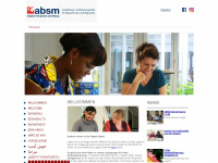 absm.ch Webseite Vorschau