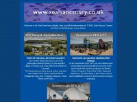 sealsanctuary.co.uk Webseite Vorschau