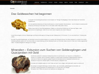 goldsuche-thueringen.de Webseite Vorschau