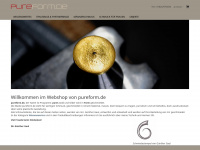pureform.de Webseite Vorschau