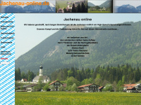 jachenau-online.de Webseite Vorschau