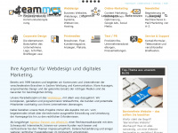teammcs.de Webseite Vorschau