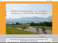 pfaffenwinkelradrundfahrt.de Webseite Vorschau