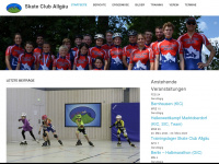 skate-club-allgaeu.de Webseite Vorschau
