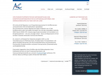 ac-injection.de Webseite Vorschau