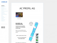 ac-profil.ch Webseite Vorschau