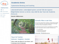 academia-anima.de Webseite Vorschau