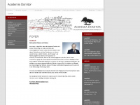 academia-domitor.de Webseite Vorschau