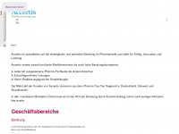accertis.ch Webseite Vorschau