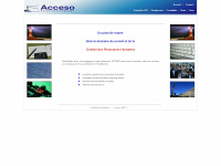 acceso.ch Webseite Vorschau