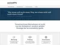 accountability.ch Webseite Vorschau