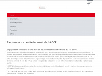accp.ch Webseite Vorschau