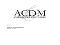acdm.de Webseite Vorschau