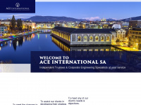 ace-international.ch Webseite Vorschau
