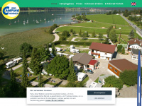 achensee-camping.at Webseite Vorschau